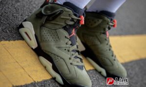 Travis Scott Air Jordan 6 2019 On-Feet CN1084-200 复刻鞋网 fukexie.com