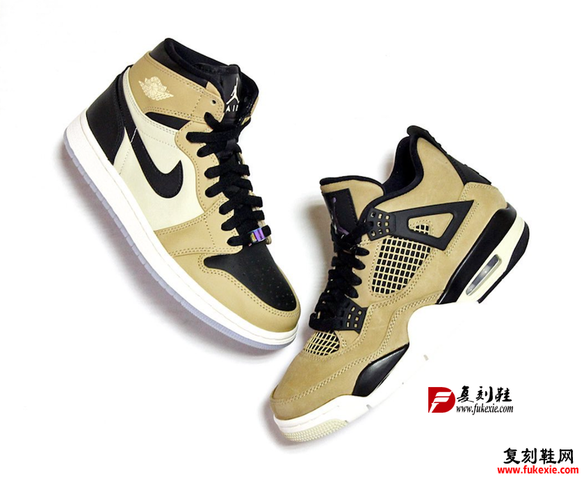 Air Jordan 1 High Premium WMNSé»è²åç³æ·¡è²è±¡çAH7389-003åå¸æ¥æä»·æ ¼