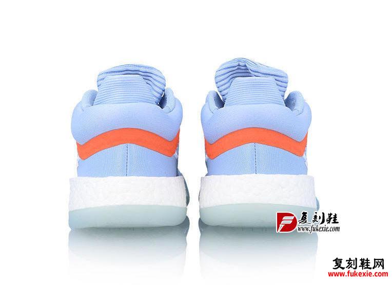 adidas Marquee Boost Low Glow Blue G26215 Release Date 复刻鞋网 fukexie.com
