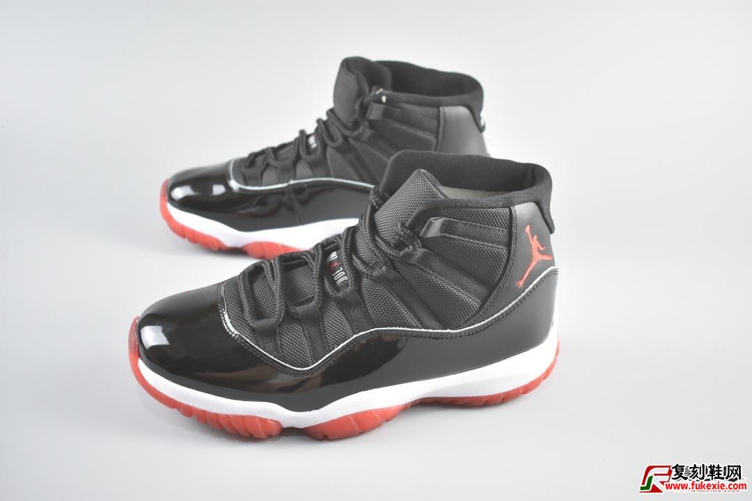 Air Jordan 11 “Bred” 经典的黑红货号：378037-061 | 复刻鞋网 399.name