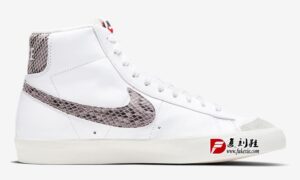 Nike,Blazer Mid,CI1176-101  奢华蛇纹点缀！Nike Blazer Mid 全新配色即将发售！