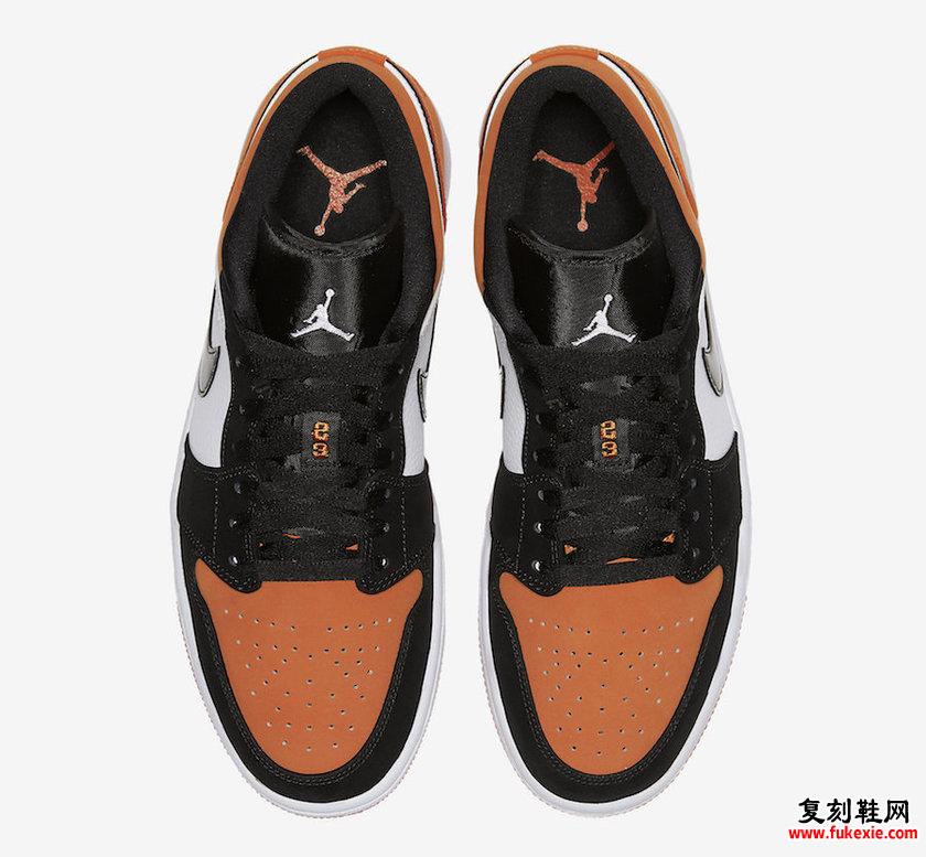 Air Jordan 1 Low Shattered Backboard 553558-128 2019 Release Date 复刻鞋网 fukexie.com