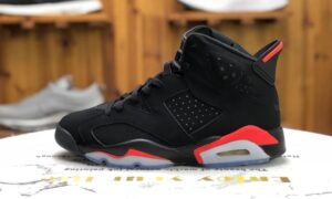 Air Jordan 6 "Infrared - 2019 Release" 樱木花道黑红货号：384664-060 | 复刻鞋网 fukexie.com