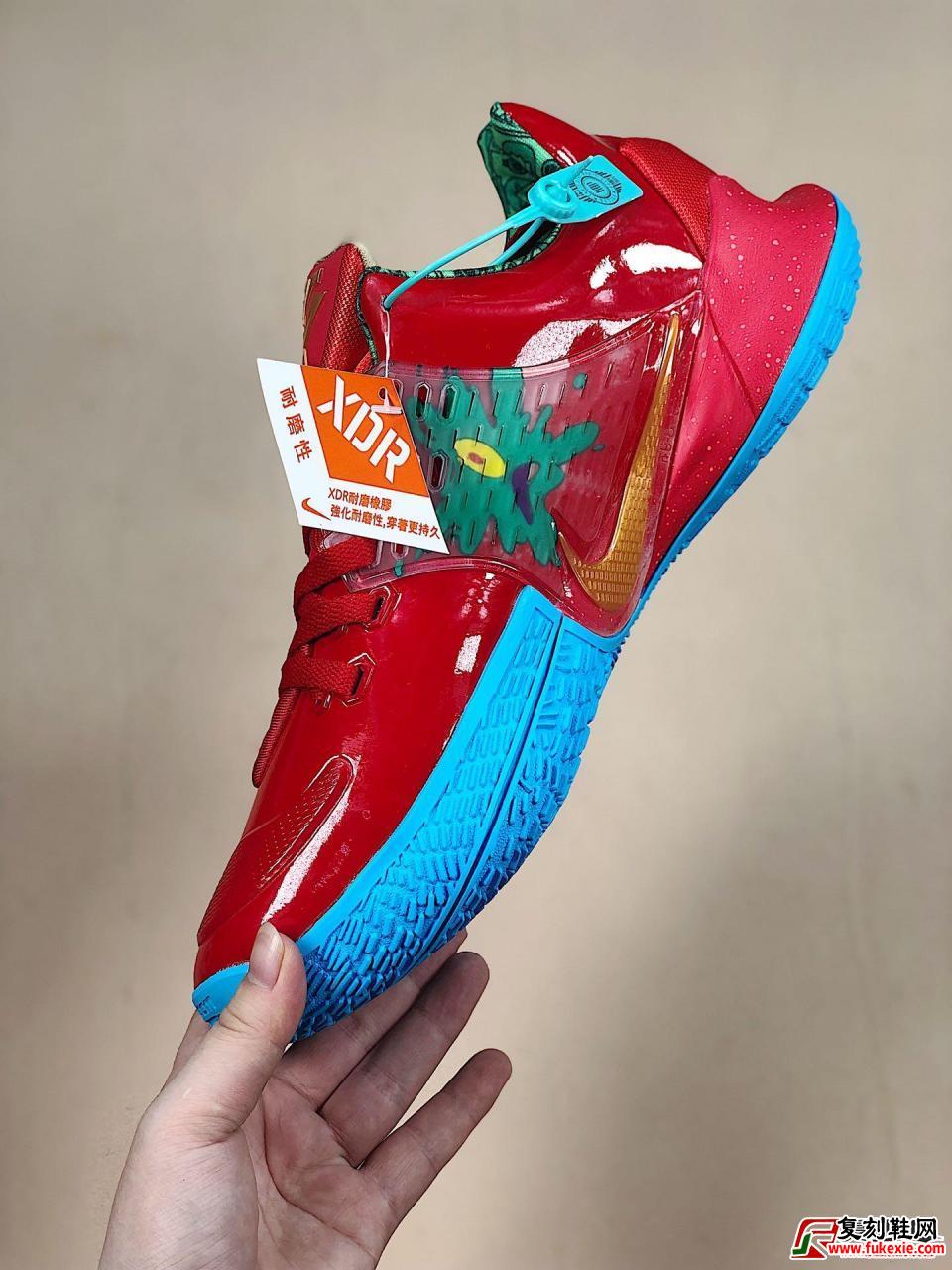 Nike KYRIE Low 2 欧文海绵宝宝 蟹老板配色货号：CJ6952-600 | 复刻鞋网 fukexie.com