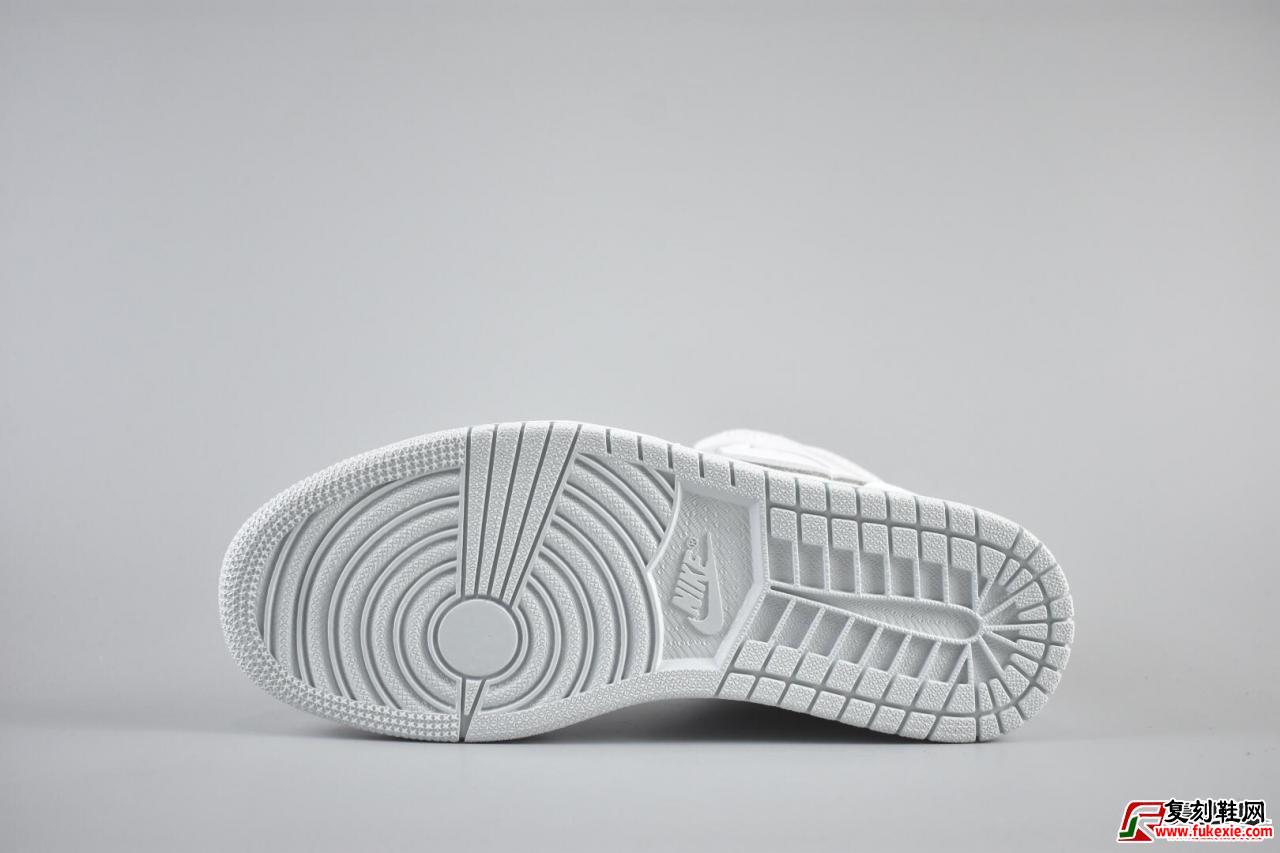Nike Air Jordan Mid “小白” 货号:554724-108 | 复刻鞋网 fukexie.com