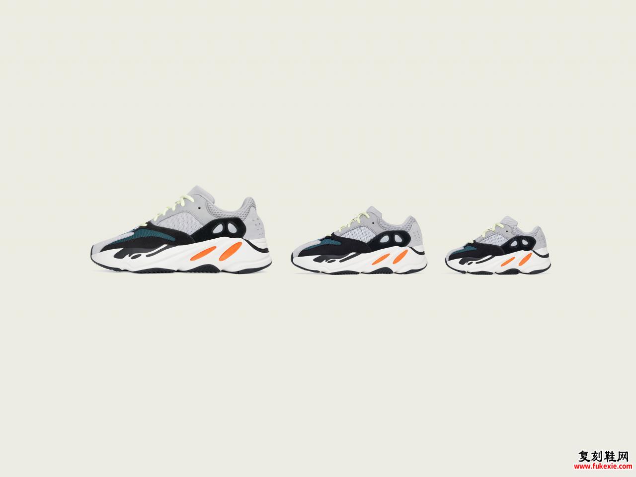 adidas Yeezy Boost 700 “Waverunner” 将于 8 月 17 日在 KIKS BEIJING 在内的指定店铺发售 复刻鞋网 fukexie.com