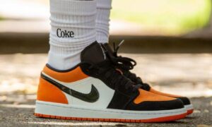 Air Jordan 1 Low “Shattered Backboard”低帮扣碎上脚图货号：553558-128 | 复刻鞋网 fukexie.com