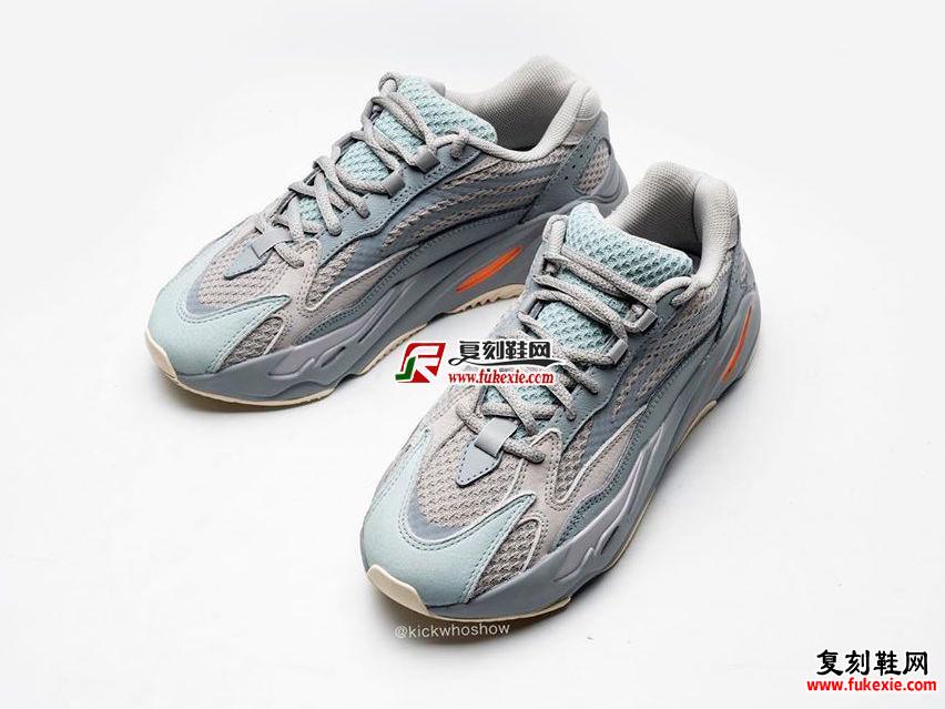 adidas Yeezy Boost 700 V2 “Inertia” 实物首度曝光| 复刻鞋网 fukexie.com