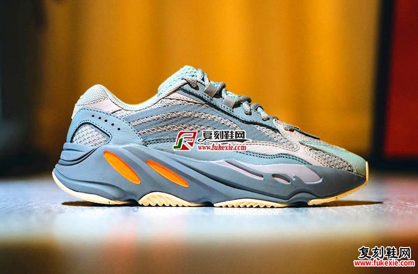 adidas Yeezy Boost 700 V2 “Inertia” 实物首度曝光| 复刻鞋网 fukexie.com