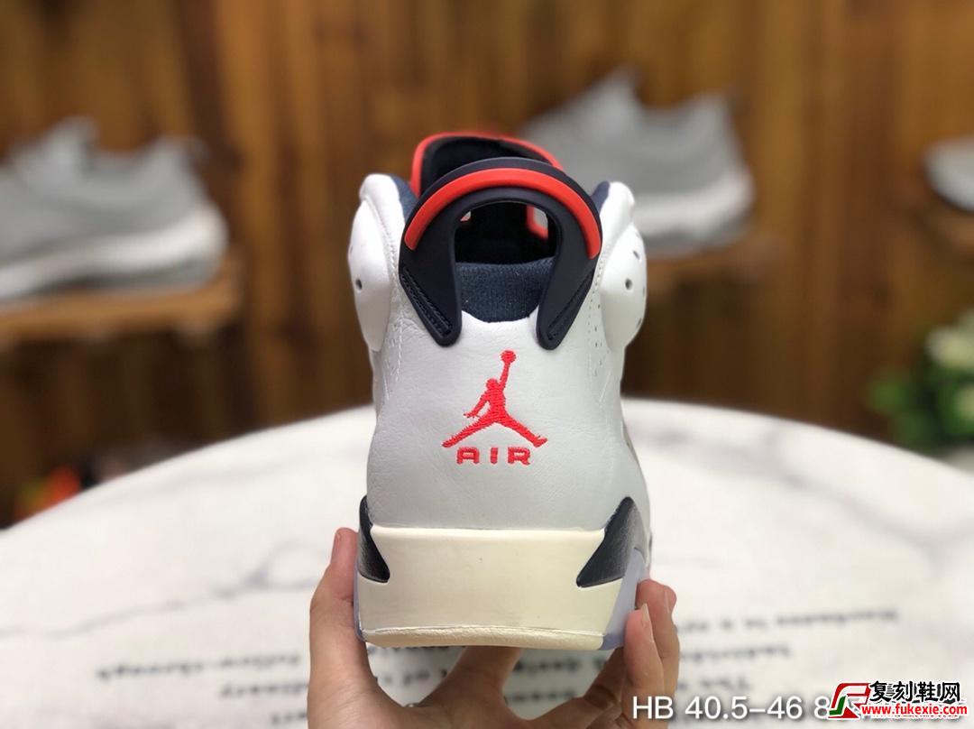 Air Jordan 6 Tinker 白灰红外线乔六手稿货号：384664-104 | 复刻鞋网 fukexie.com