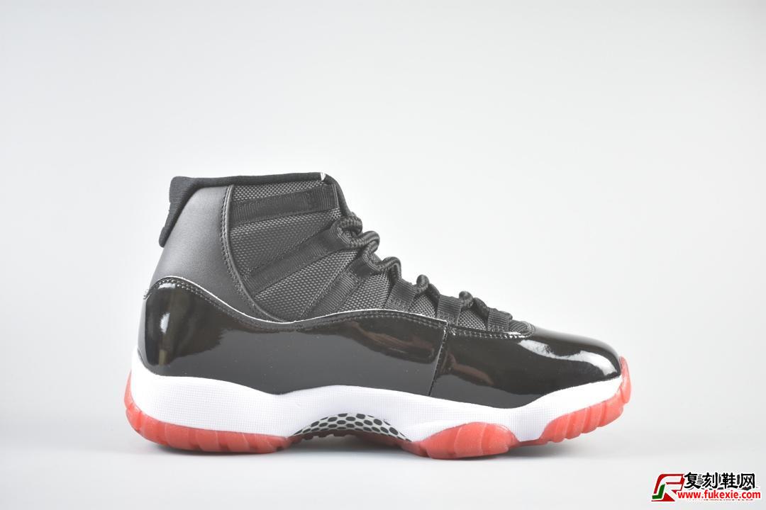 Air Jordan 11 “Bred” 经典的黑红货号：378037-061 | 复刻鞋网 399.name