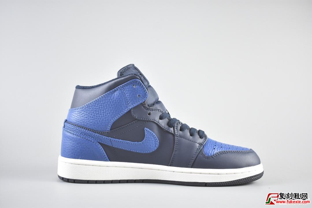 Nike Air Jordan Mid 皇家蓝货号:554724-412 | 复刻鞋网 fukexie.com