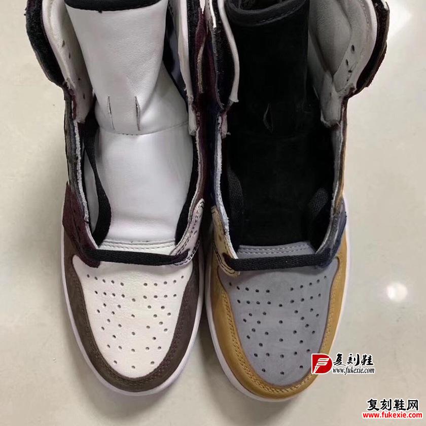 Travis Scott x AJ 1 Sample 倒钩新版本翻出，一起来围观吧 复刻鞋网 399.name