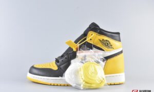 Air Jordan 1 Retro High OG 黑黄脚趾货号：AR1020-700 | 复刻鞋网 fukexie.com