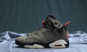 Travis Scott x Air Jordan 6 丰富细节 + 炫酷夜光 货号：CN1084-200  复刻鞋网 fukexie.com