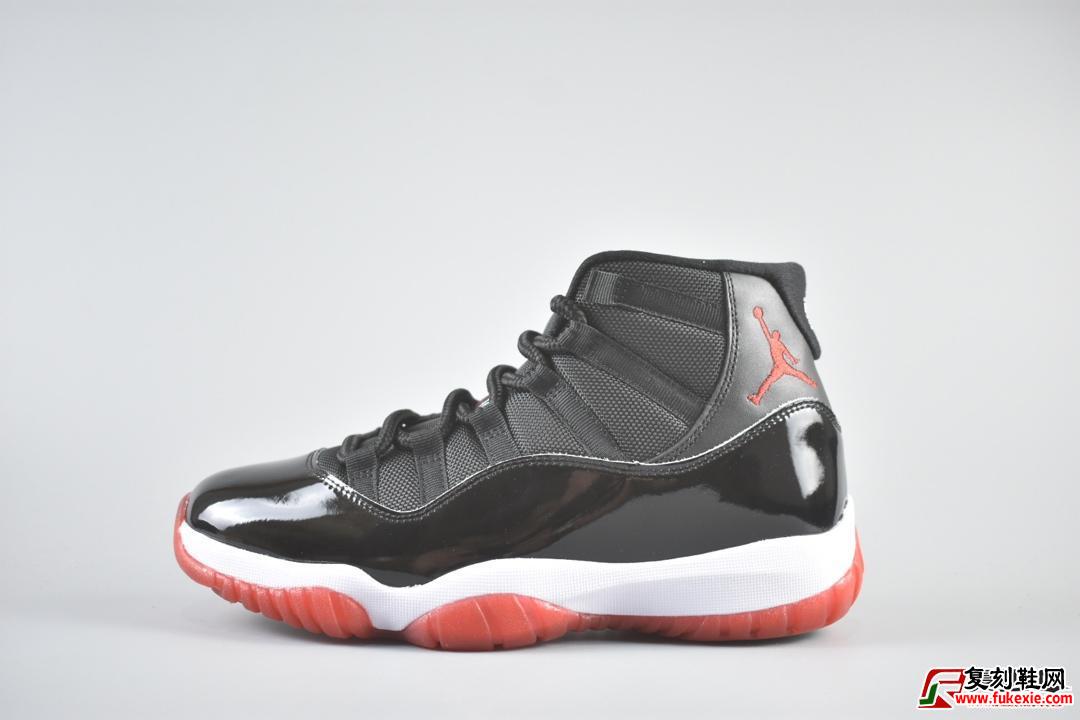 Air Jordan 11 “Bred” 经典的黑红货号：378037-061 | 复刻鞋网 399.name