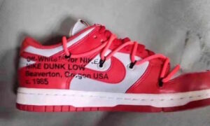 Off-White Nike Dunk Low University Red CT0856-700âââ