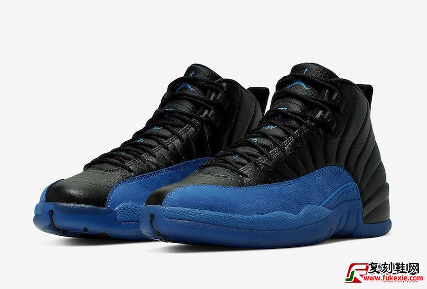 Air Jordan 12 Black Game Royal皇家蓝 货号: 130690-014 | 复刻鞋网 fukexie.com