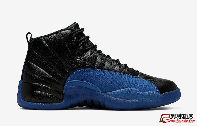 Air Jordan 12 Black Game Royal皇家蓝 货号: 130690-014 | 复刻鞋网 fukexie.com