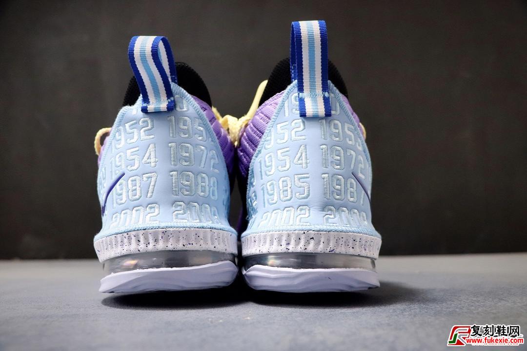 Nike Lebron 16 Lakers 紫黄货号：CK4765-500 | 复刻鞋网 fukexie.com