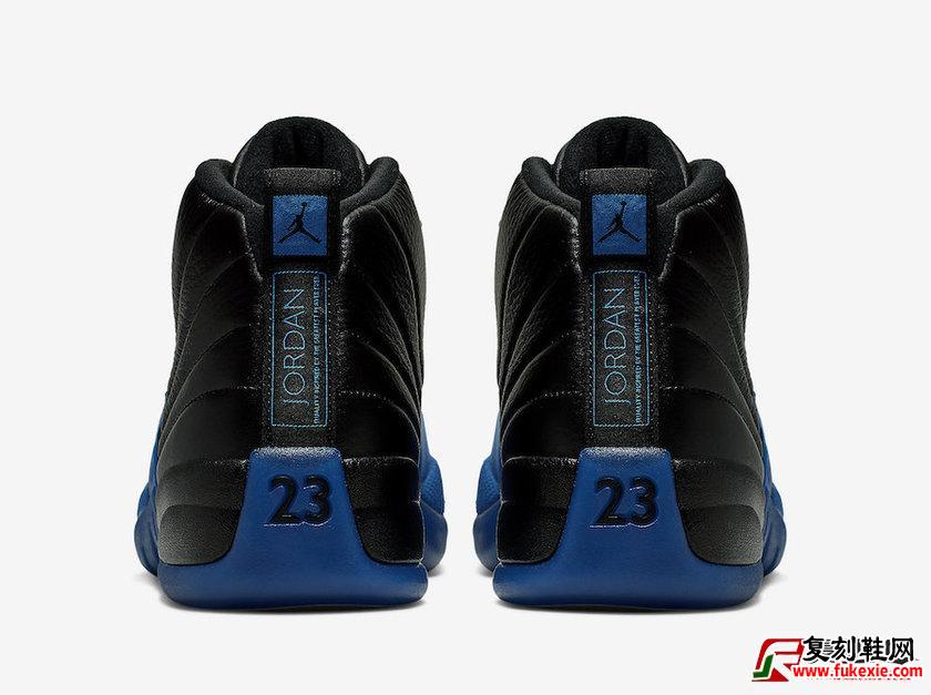 Air Jordan 12 Black Game Royal皇家蓝 货号: 130690-014 | 复刻鞋网 fukexie.com