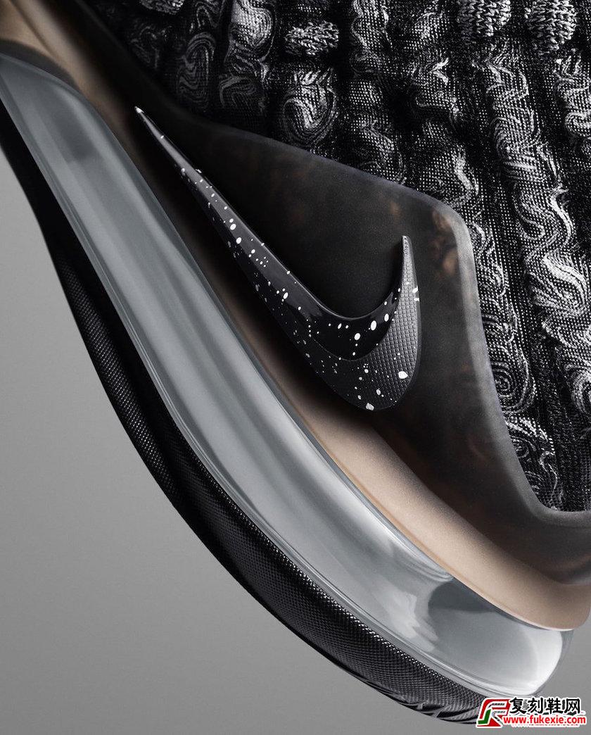 Nike LeBron 17“Black / White” 货号：BQ3177-002  | 复刻鞋网 fukexie.com