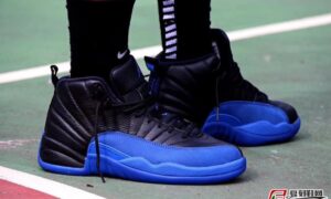 Air Jordan 12 “Game Royal”黑蓝本月发售货号：130690-014 | 复刻鞋网 fukexie.com