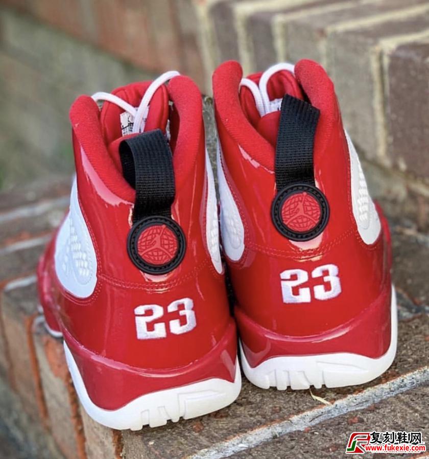 Air Jordan 9“Gym Red”  经典白红货号：302370-160  | 复刻鞋网 fukexie.com