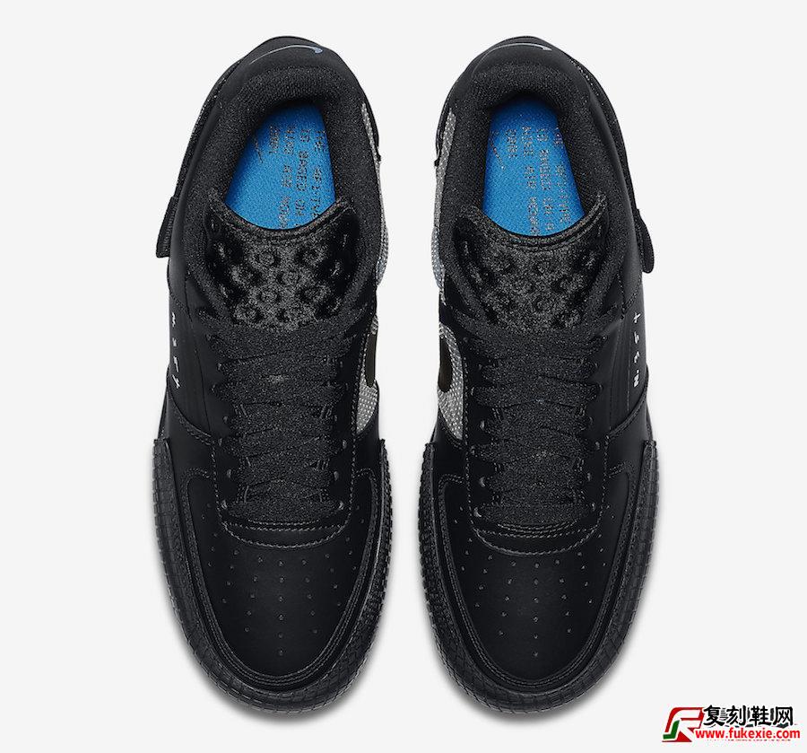 Nike Air Force 1 Type 解构设计 + 黑武士 货号：AT7859-001 | 复刻鞋网 fukexie.com