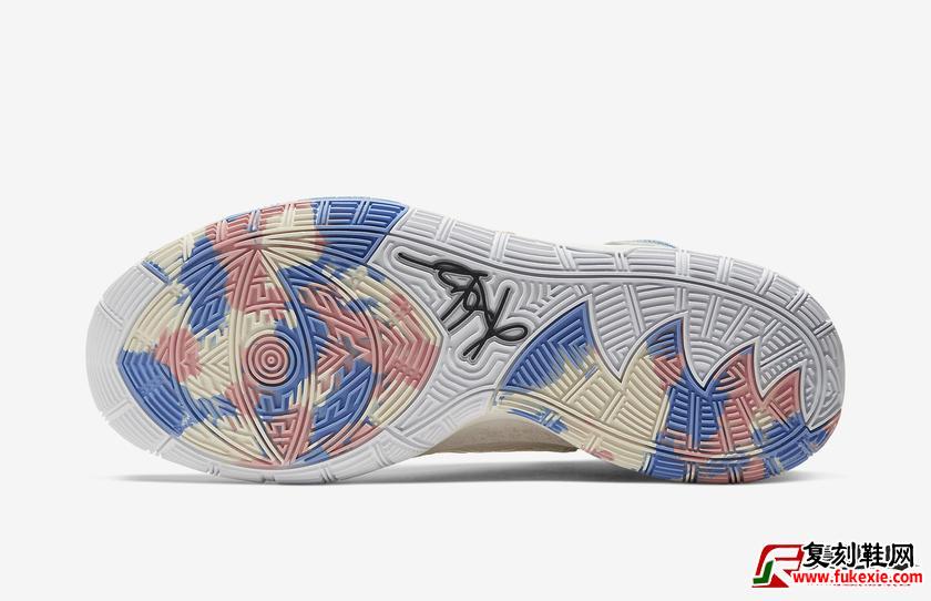 Nike Kyrie 6 Pre-Heat“ LA” 货号：CN9839-101  发售日期：2019年11月11日 | 复刻鞋网 fukexie.com