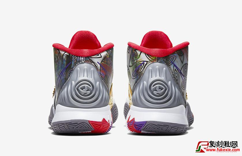 Nike Kyrie 6 Pre-Heat“ Houston” 货号：CN9839-100  发售日期：2019年11月11日 | 复刻鞋网 fukexie.com