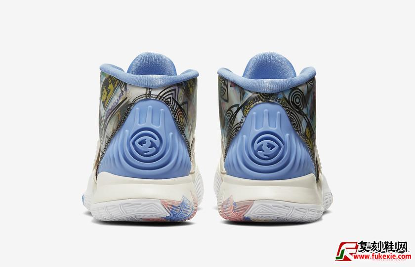 Nike Kyrie 6 Pre-Heat“ LA” 货号：CN9839-101  发售日期：2019年11月11日 | 复刻鞋网 fukexie.com