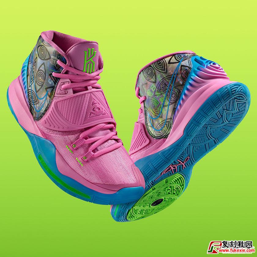 Nike Kyrie 6 Pre-Heat“ Tokyo” 货号：CQ7634-601  发售日期：2019年11月11日 | 复刻鞋网 fukexie.com