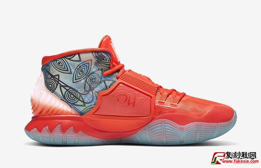 Nike Kyrie 6 Pre-Heat“ Manila” 货号：CQ7634-801  发售日期：2019年11月11日| 复刻鞋网 fukexie.com