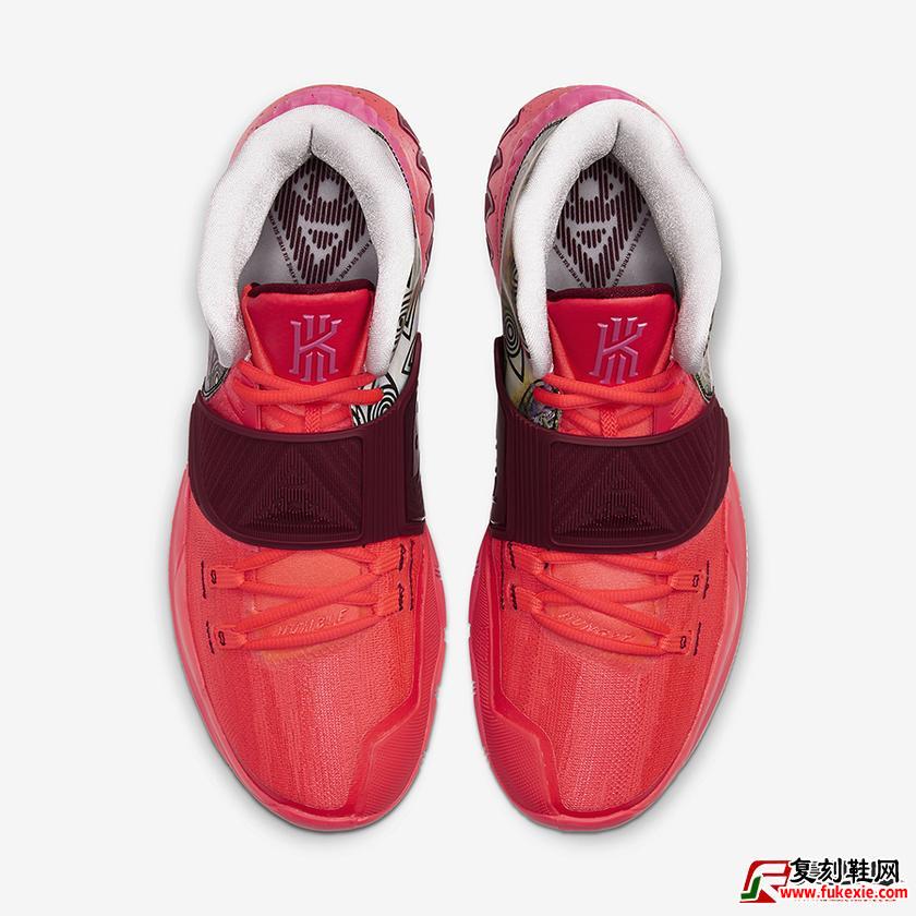 Nike Kyrie 6 Pre-Heat“ Berlin” 货号：CN9839-600  发售日期：2019年11月11日 | 复刻鞋网 fukexie.com