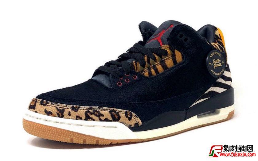 Air Jordan 3 SP “Animal Pack” 货号：CK4344-001 发售日期：2020 年春季 | 复刻鞋网 www.fukexie.com