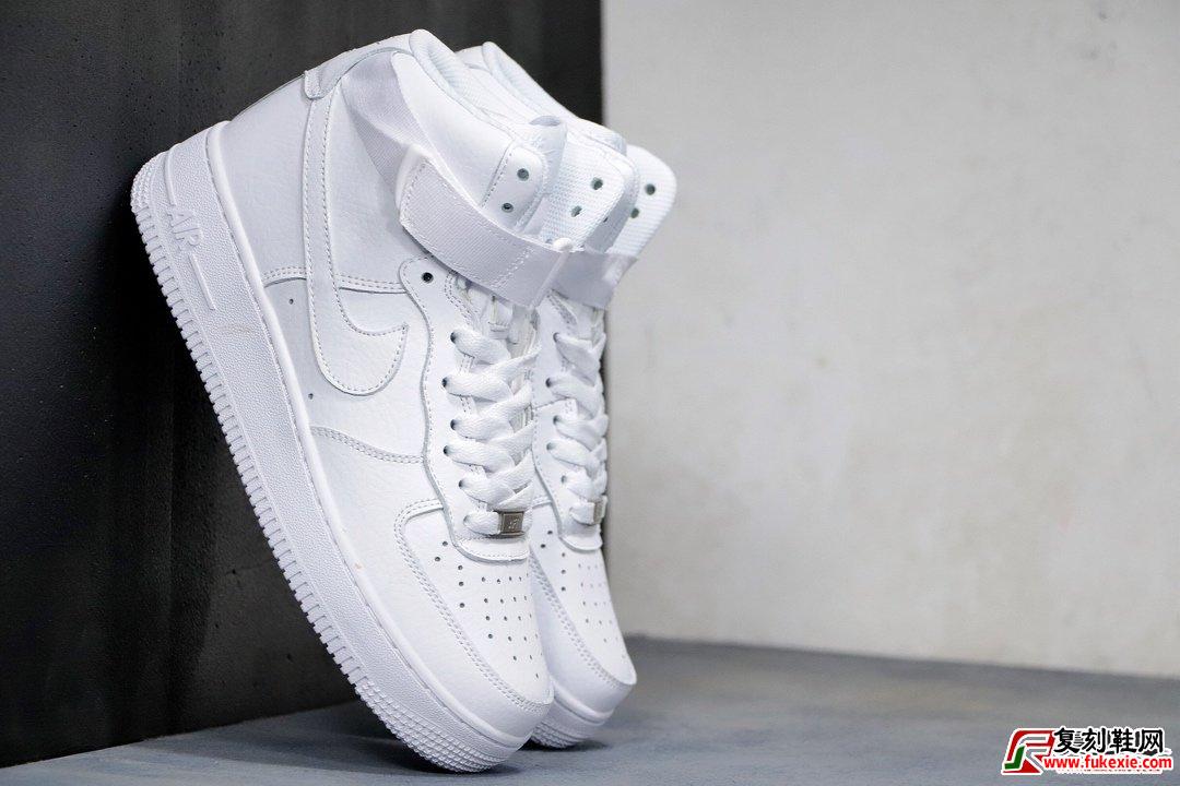 UN2.0纯原 独家首发 NIKE AIR FORCE 1 HIGH ＇07空军一号高帮 货号：315121-115 | 复刻鞋网 www.399.name