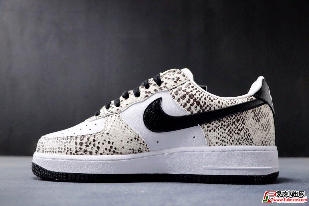  Nike Air Force 1 Low CocoaSnake Returning February白蛇纹日本限定  货号：845053-104 | 复刻鞋网 www.fukexie.com