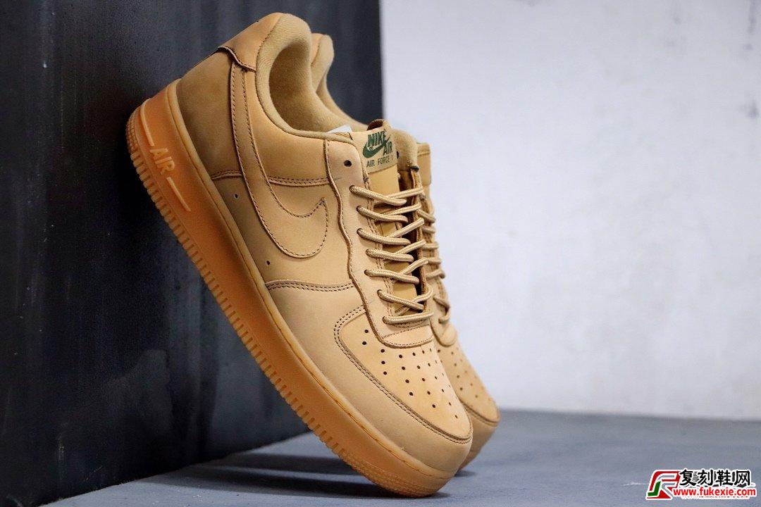 耐克 Nike Air Force 1 Low 高人气配色 小麦 空军一号低帮 货号:AA4061-200 | 复刻鞋网 www.fukexie.com