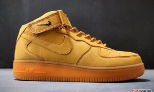 耐克 Nike Air Force 1 高人气配色 小麦 空军一号中帮 货号：715889-200 | 复刻鞋网 www.fukexie.com