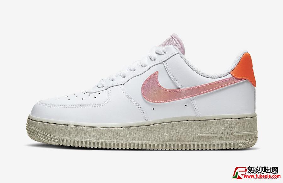 Nike Air Force 1 Low White Pink CV3030-100发售日期