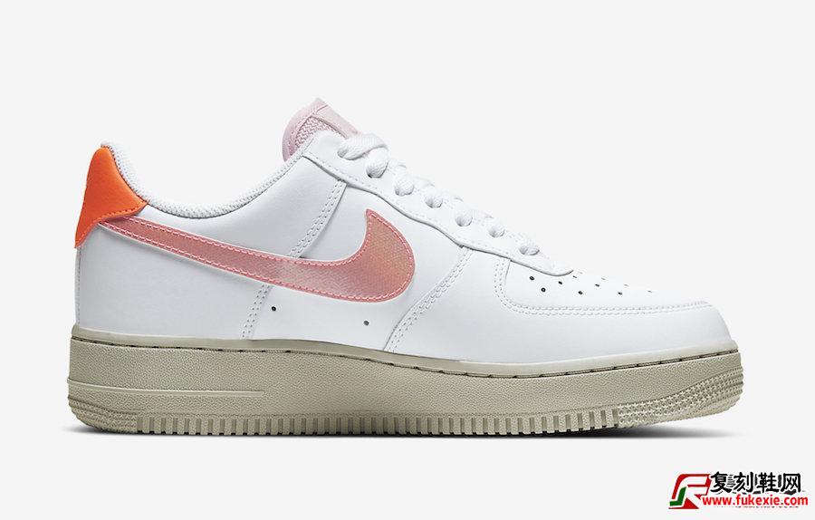 Nike Air Force 1 Low White Pink CV3030-100发售日期