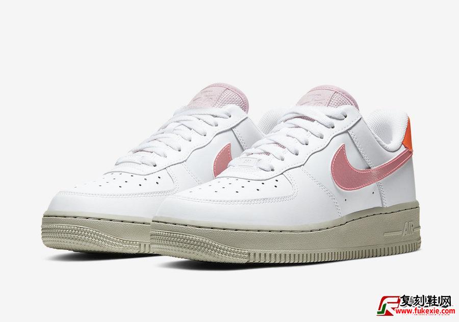 Nike Air Force 1 Low White Pink CV3030-100发售日期