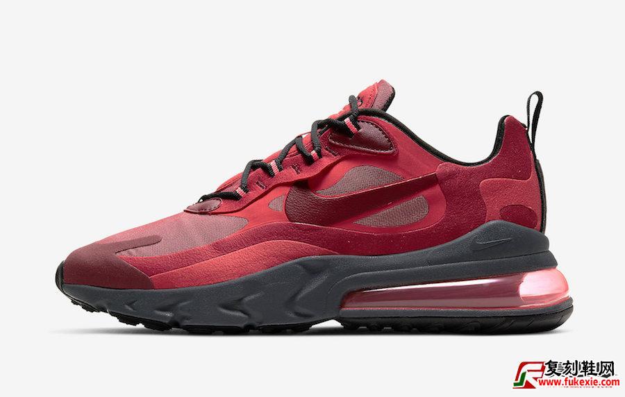 Nike Air Max 270 React Red Grey Black CI3866-600发售日期