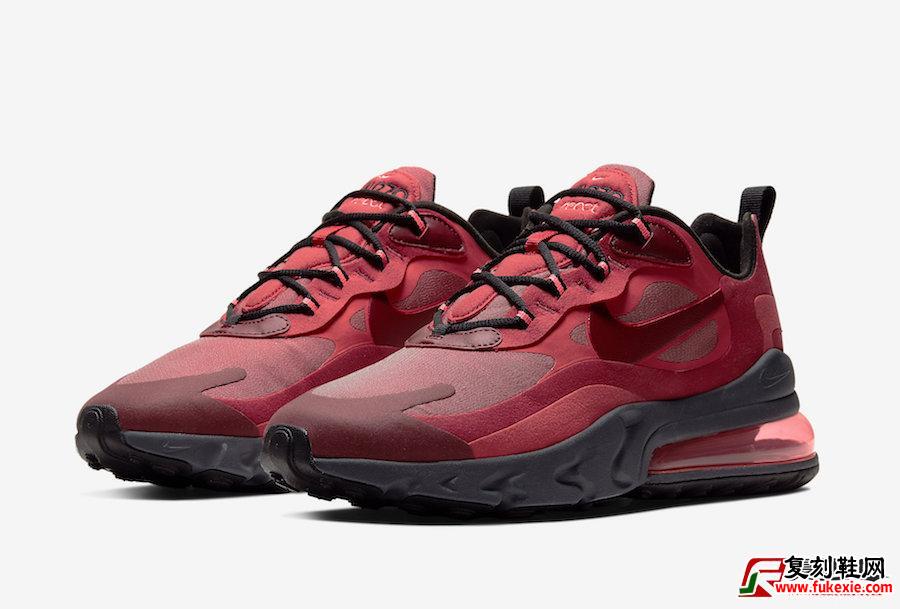 Nike Air Max 270 React Red Grey Black CI3866-600发售日期