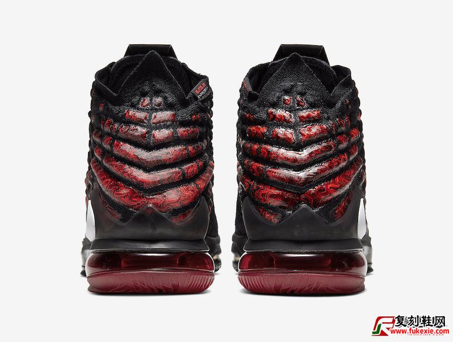 Nike LeBron 17 Infrared BQ3177-006发售日期