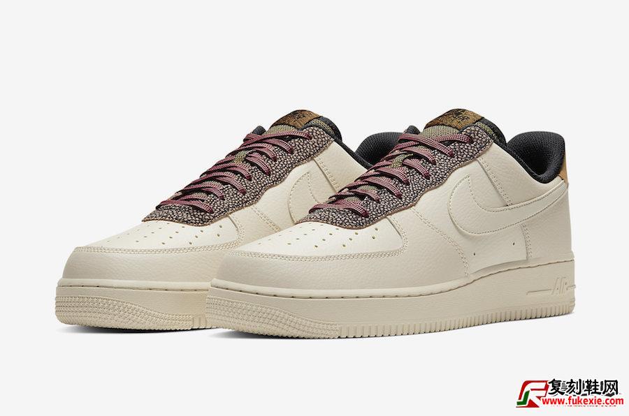 Nike Air Force 1 Low Fossil小麦微光CK4363-200发售日期