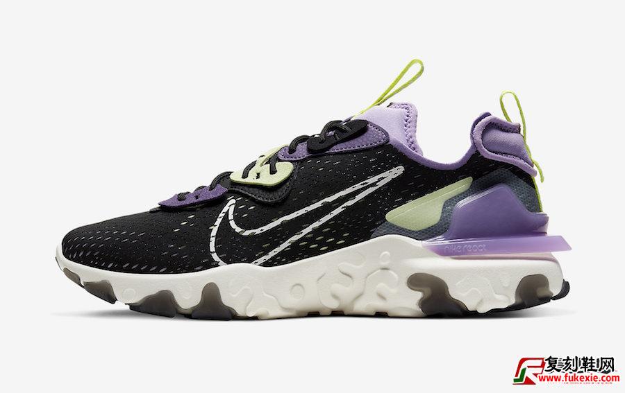 Nike React Vision Gravity Purple Volt CD4373-002发售日期