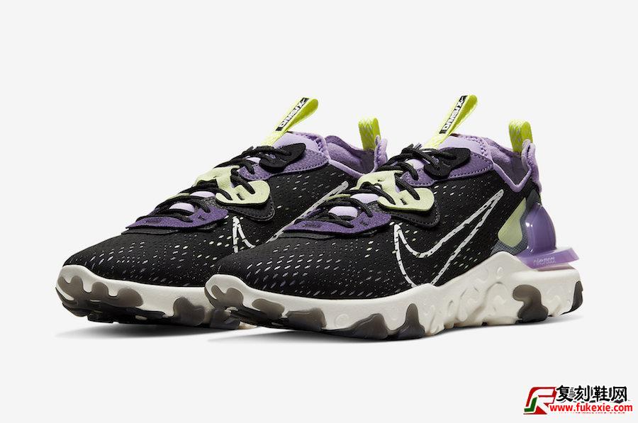 Nike React Vision Gravity Purple Volt CD4373-002发售日期