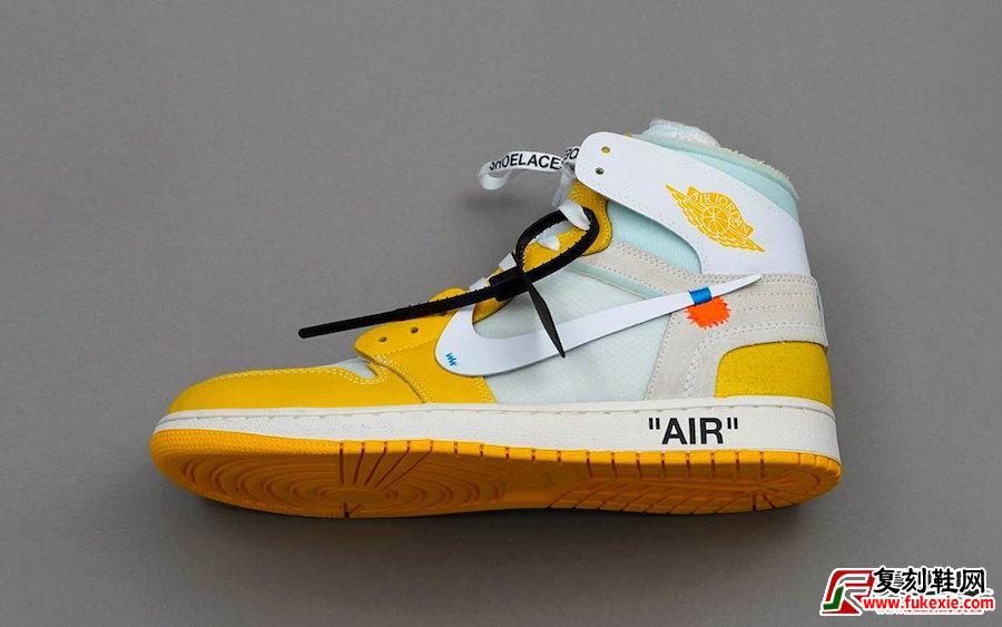 灰白色Air Jordan 1 Canary Yellow发售日期信息